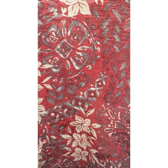 Caribbean Silk Button Down Shirt - Size L - Picture 5 of 9